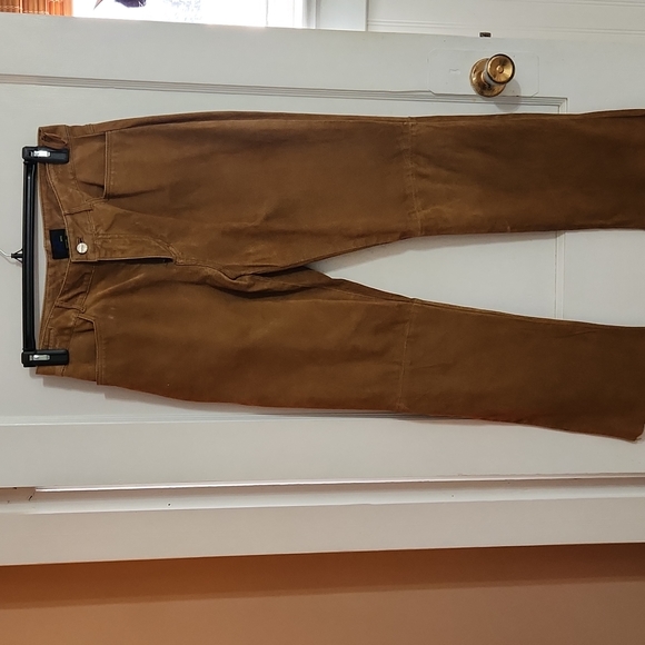 90s style JOU JOU Suede pants - Picture 1 of 5